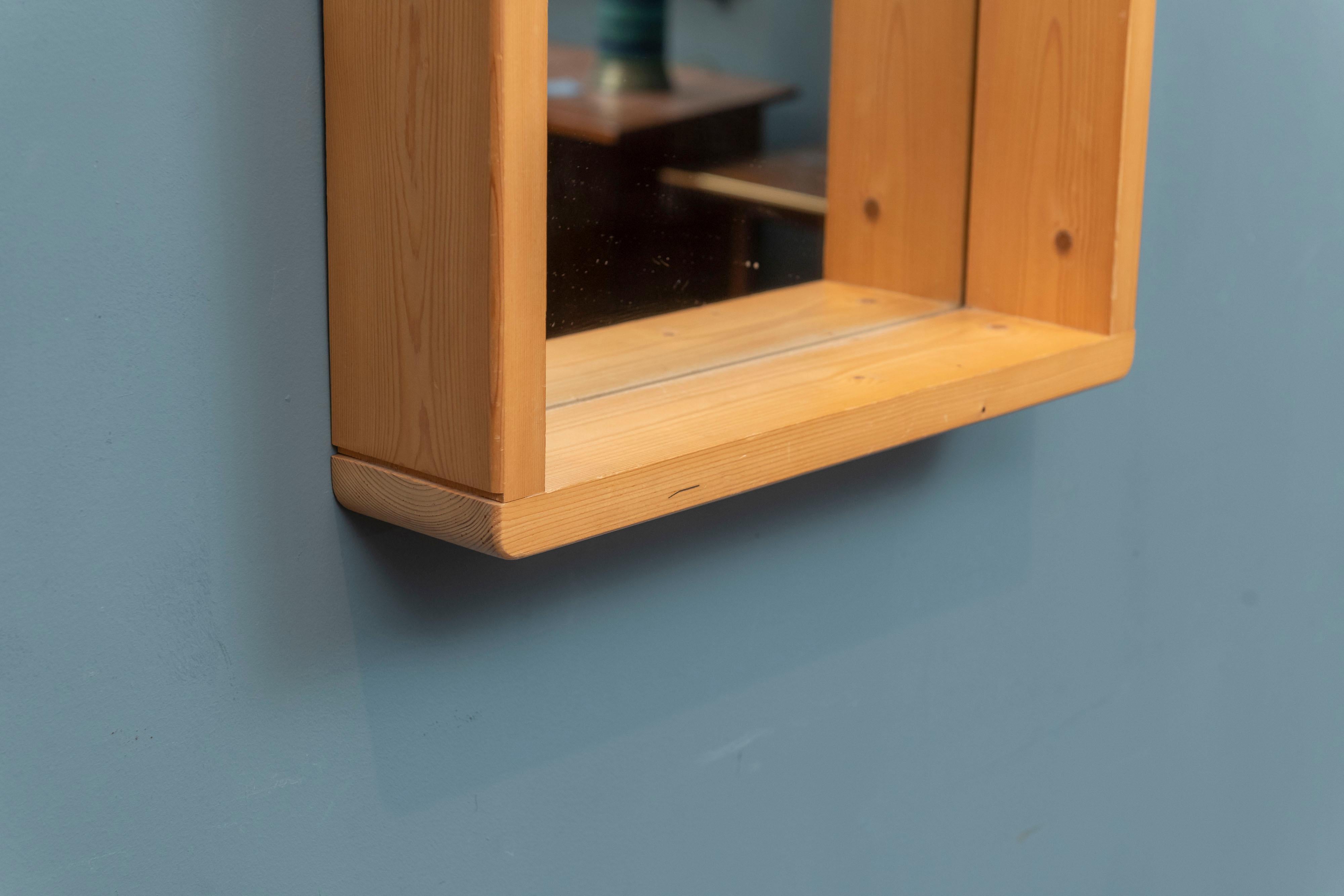 Charlotte Perriand Les Arcs Wall Mirror In Good Condition In San Francisco, CA