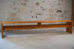 Charlotte Perriand Long Bench from Les Arcs, France circa 1968
