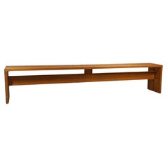 Retro Charlotte Perriand Long Bench from Les Arcs, France circa 1968