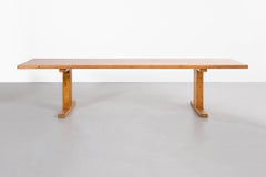 Charlotte Perriand Long Table Created for Les Arcs