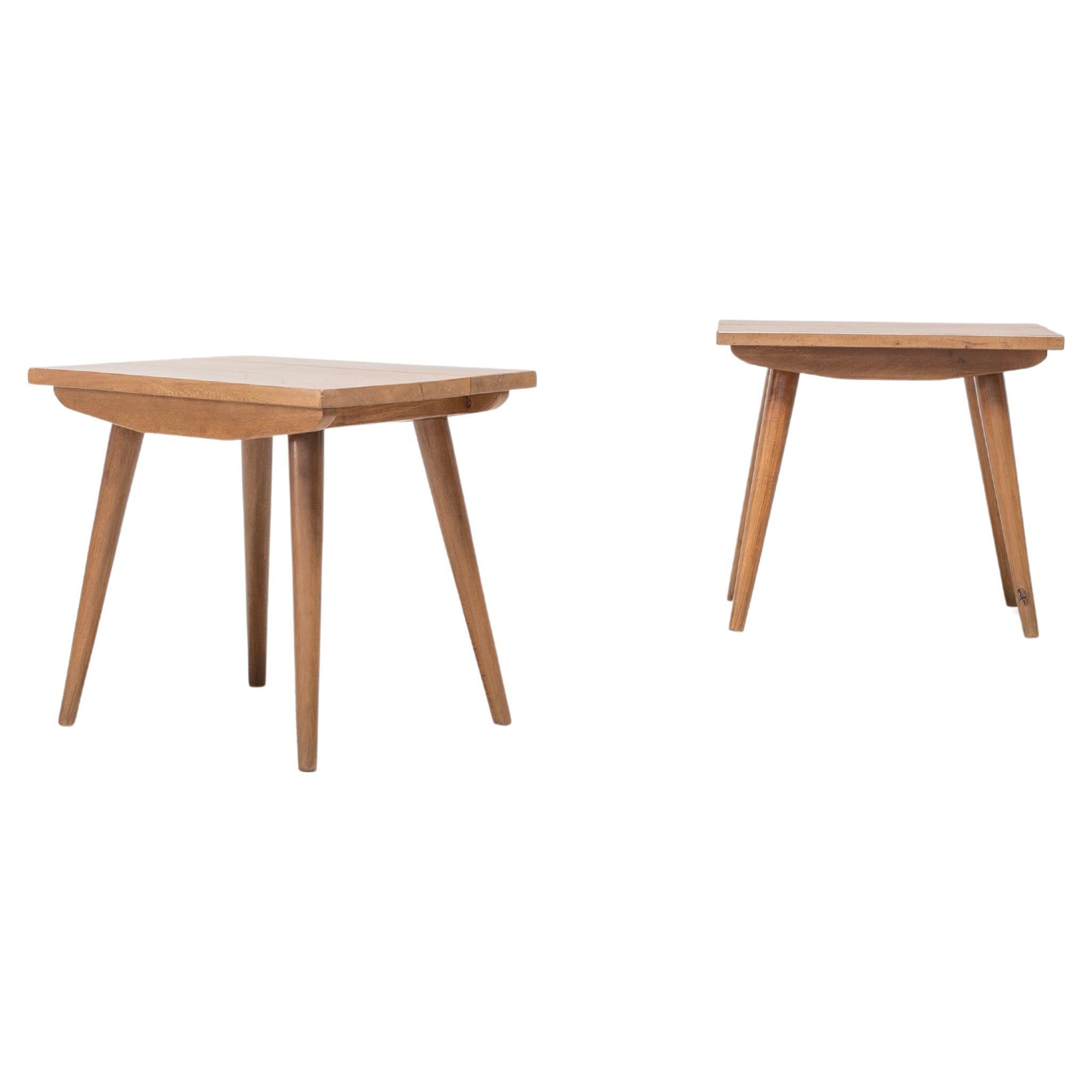 Charlotte Perriand - Niedriger Tisch aus dem Feriendorf Essarts-Pelvoux , 1950er Jahre