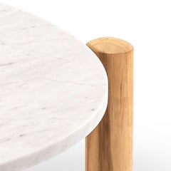 Charlotte Perriand Marble Center Table à Plateau Interchangeable by Cassina