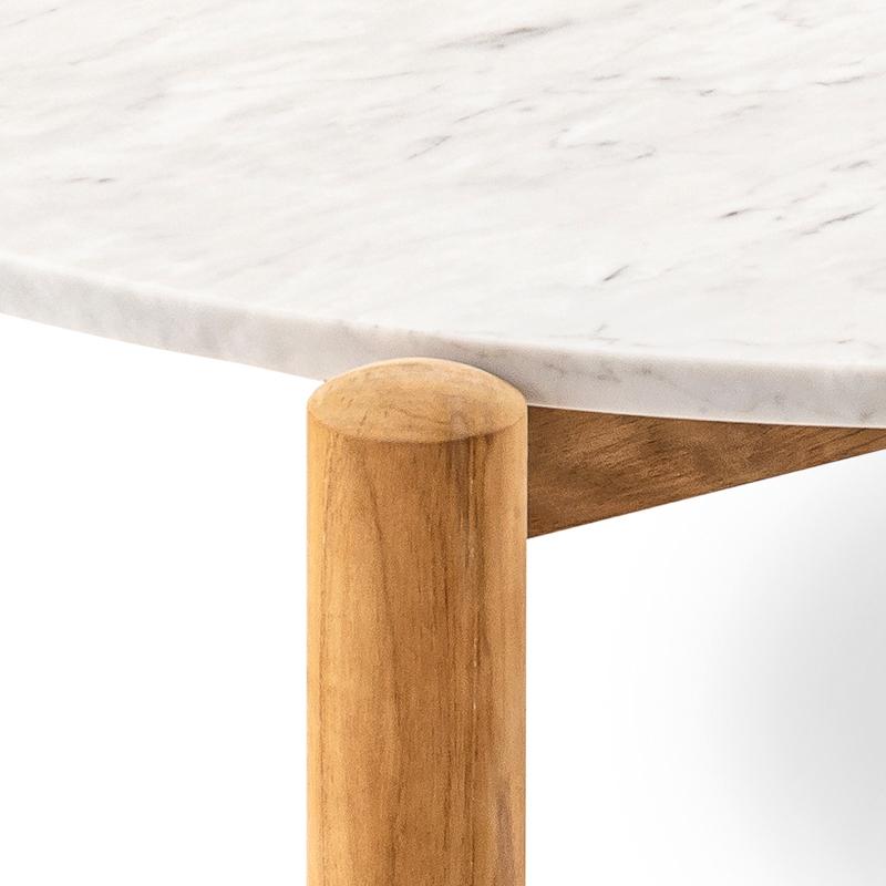 Mid-Century Modern Charlotte Perriand Marble Center Table à Plateau Interchangeable by Cassina