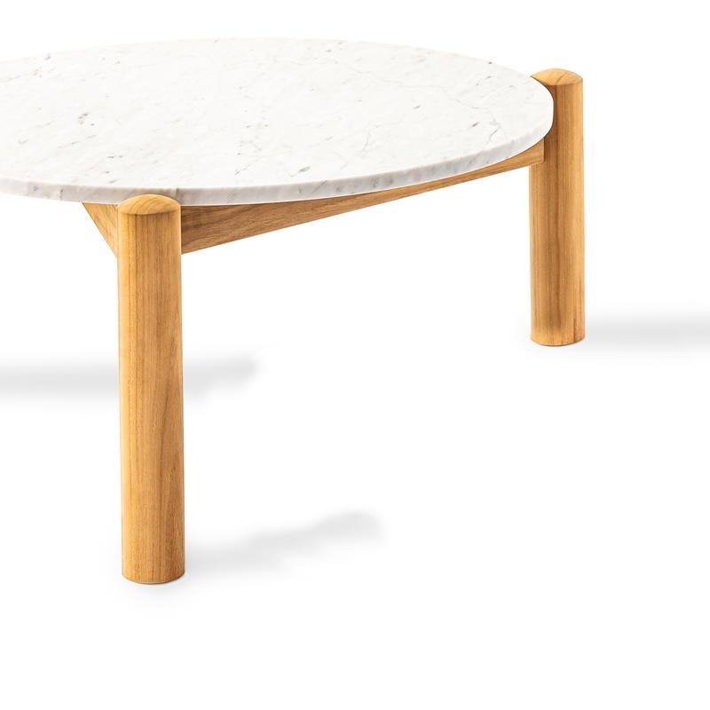 Italian Charlotte Perriand Marble Center Table à Plateau Interchangeable by Cassina For Sale