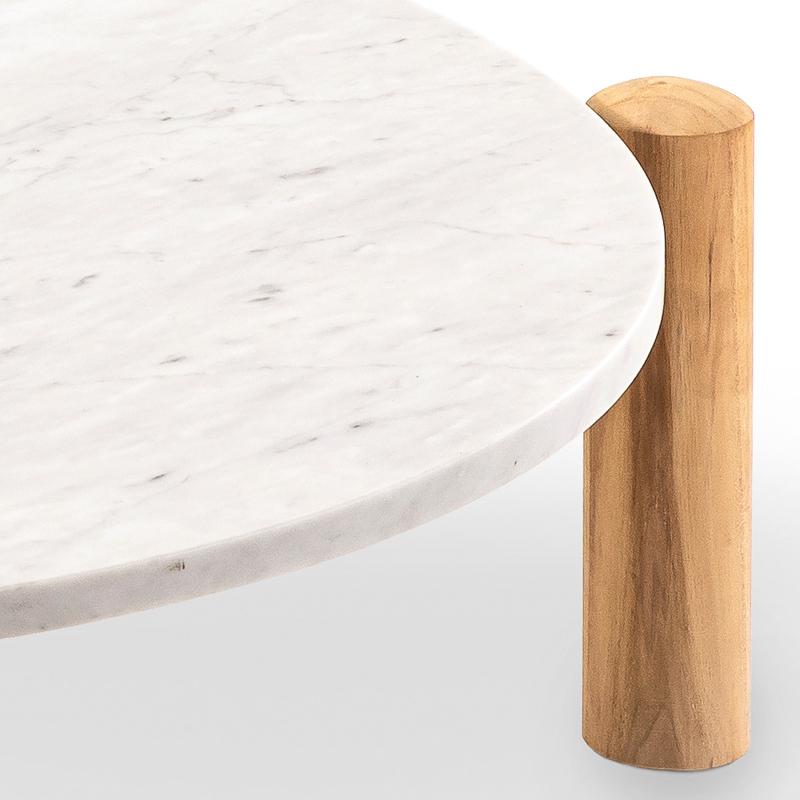 Italian Charlotte Perriand Marble Center Table à Plateau Interchangeable by Cassina