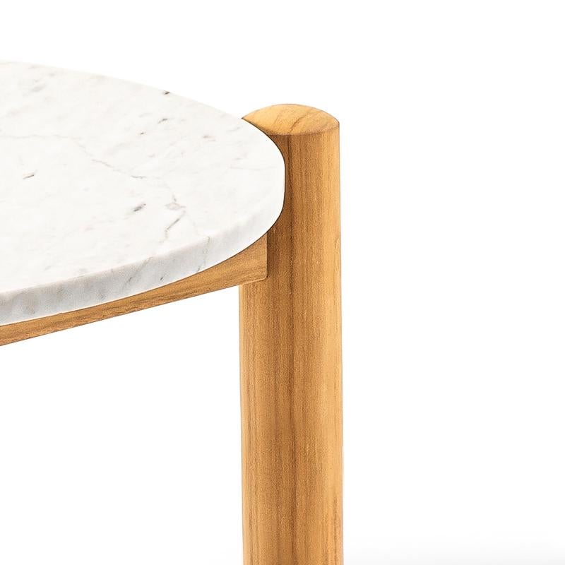 Contemporary Charlotte Perriand Marble Center Table à Plateau Interchangeable by Cassina For Sale