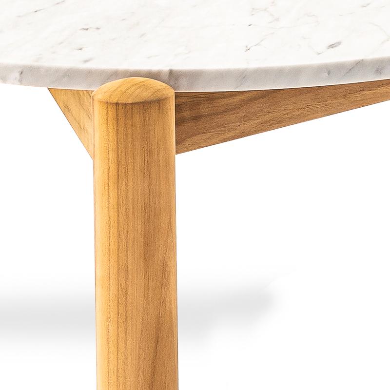 Wood Charlotte Perriand Marble Center Table à Plateau Interchangeable by Cassina For Sale
