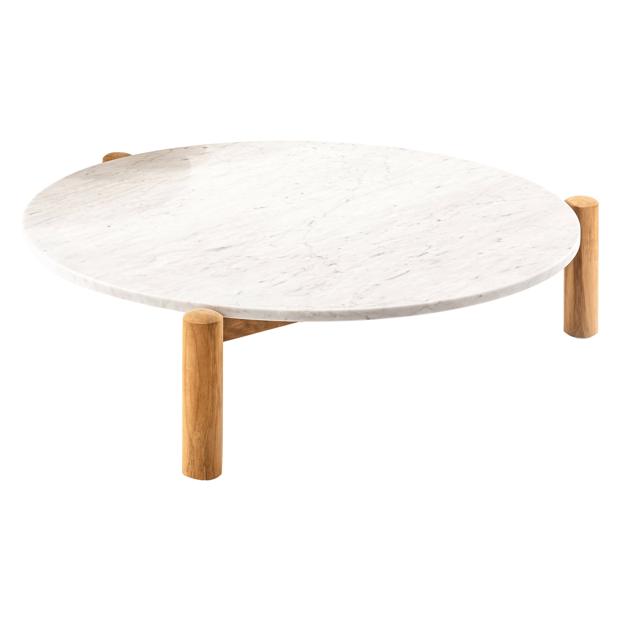 Charlotte Perriand Marble Center Table à Plateau Interchangeable by Cassina