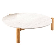 Charlotte Perriand Marble Center Table à Plateau Interchangeable by Cassina