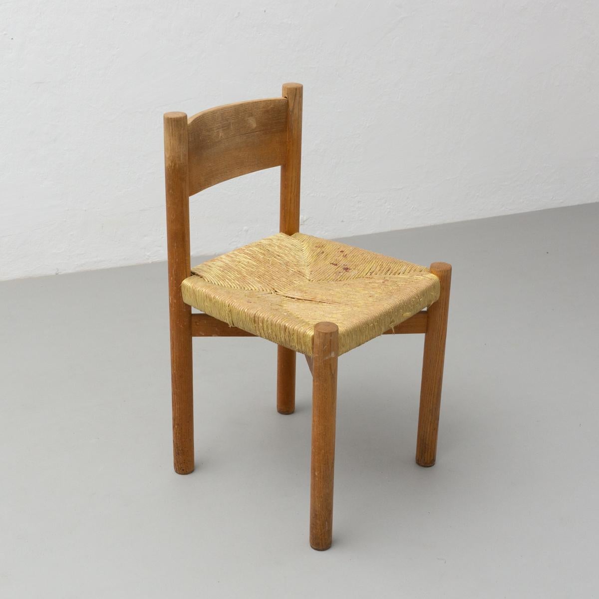 Charlotte Perriand Meribel Chair, circa 1950 3