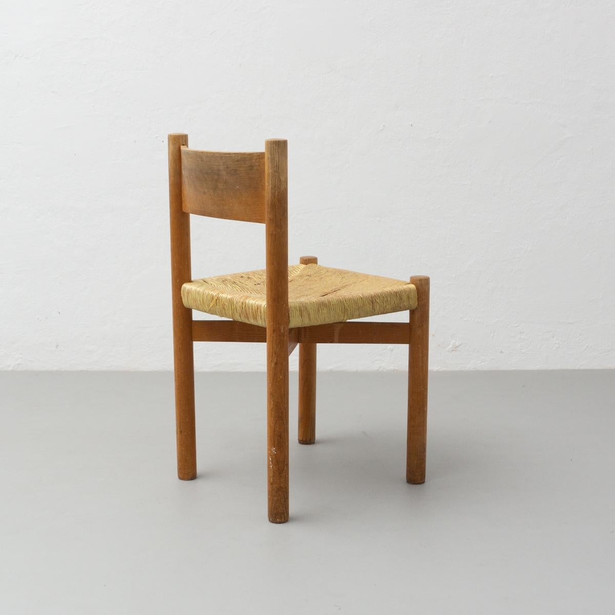 Charlotte Perriand Meribel Chair, circa 1950 1