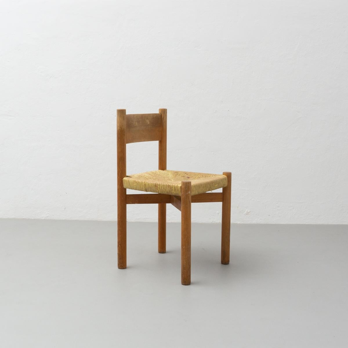 Charlotte Perriand Meribel Chair, circa 1950 2