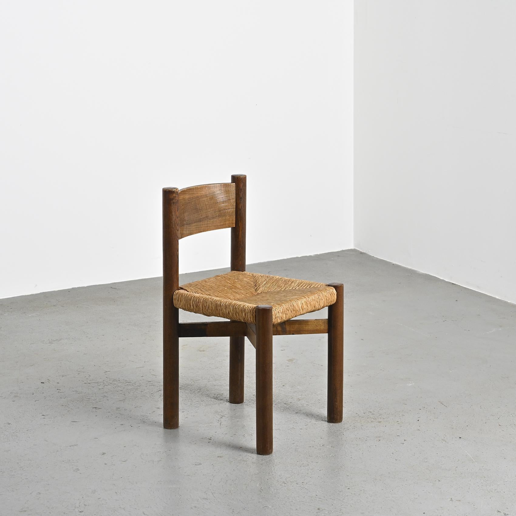 Mid-Century moderno Charlotte Perriand : Sedia Meribel per Steph Simon, 1955 in vendita