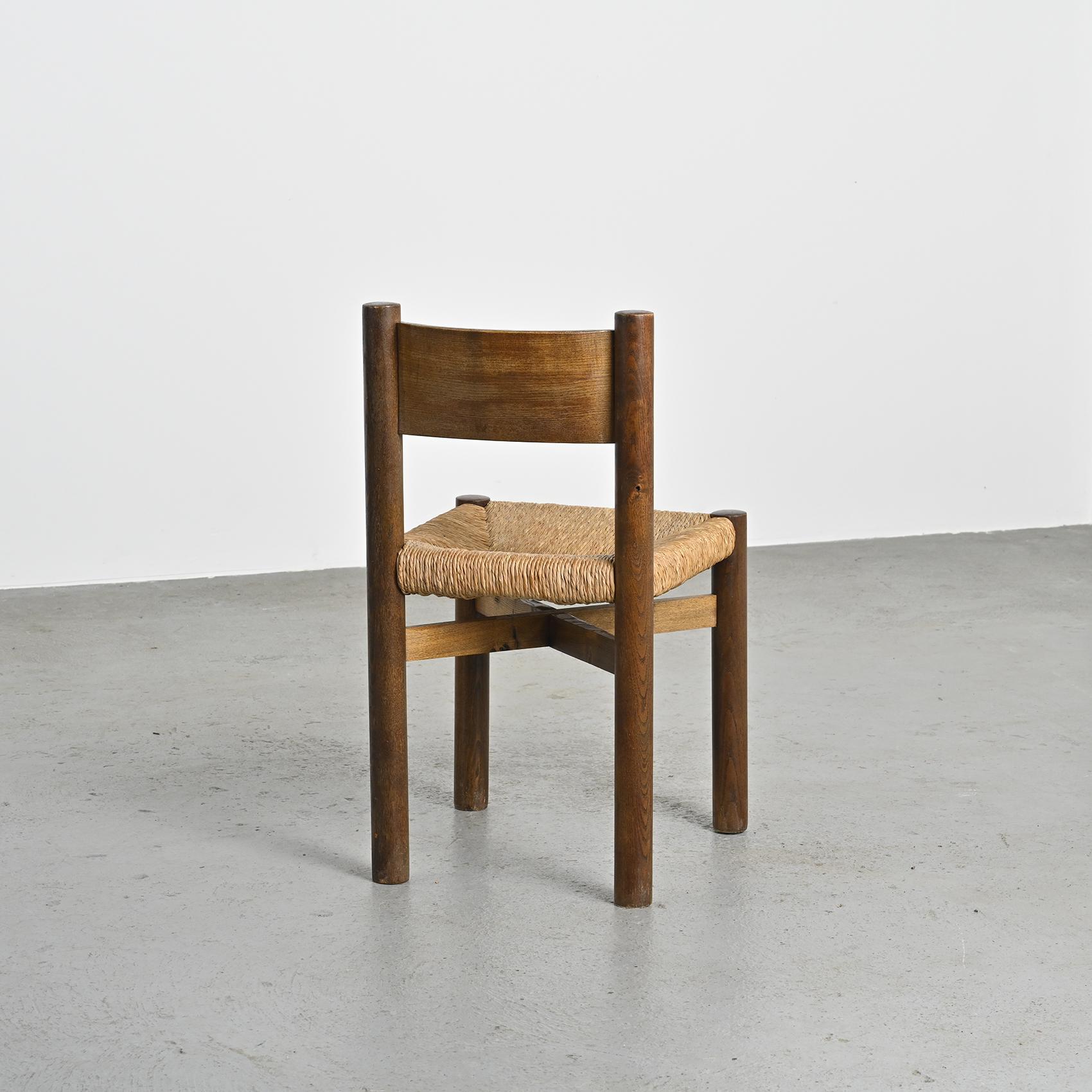 Charlotte Perriand : Sedia Meribel per Steph Simon, 1955 In condizioni buone in vendita a VILLEURBANNE, FR