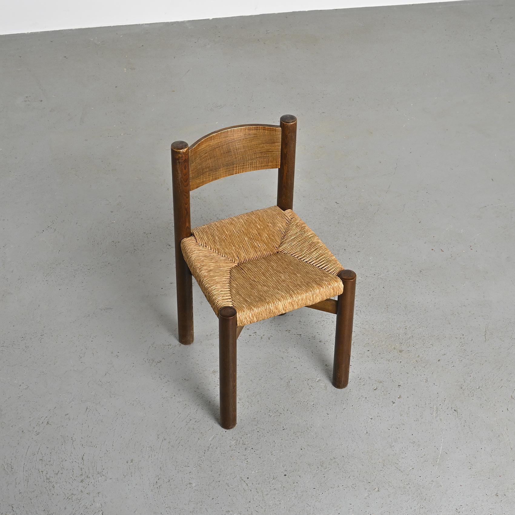 XX secolo Charlotte Perriand : Sedia Meribel per Steph Simon, 1955 in vendita