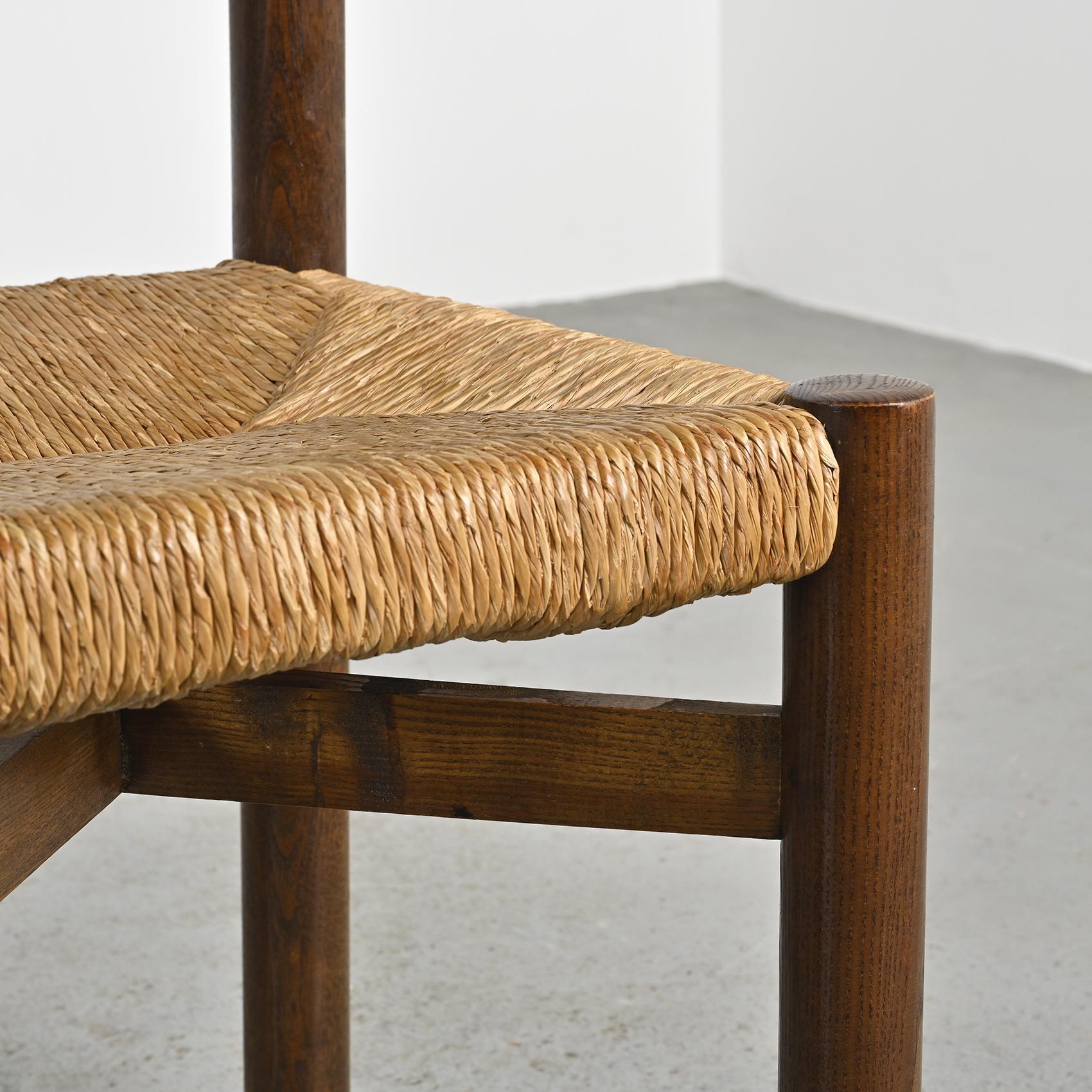 Giunco Charlotte Perriand : Sedia Meribel per Steph Simon, 1955 in vendita