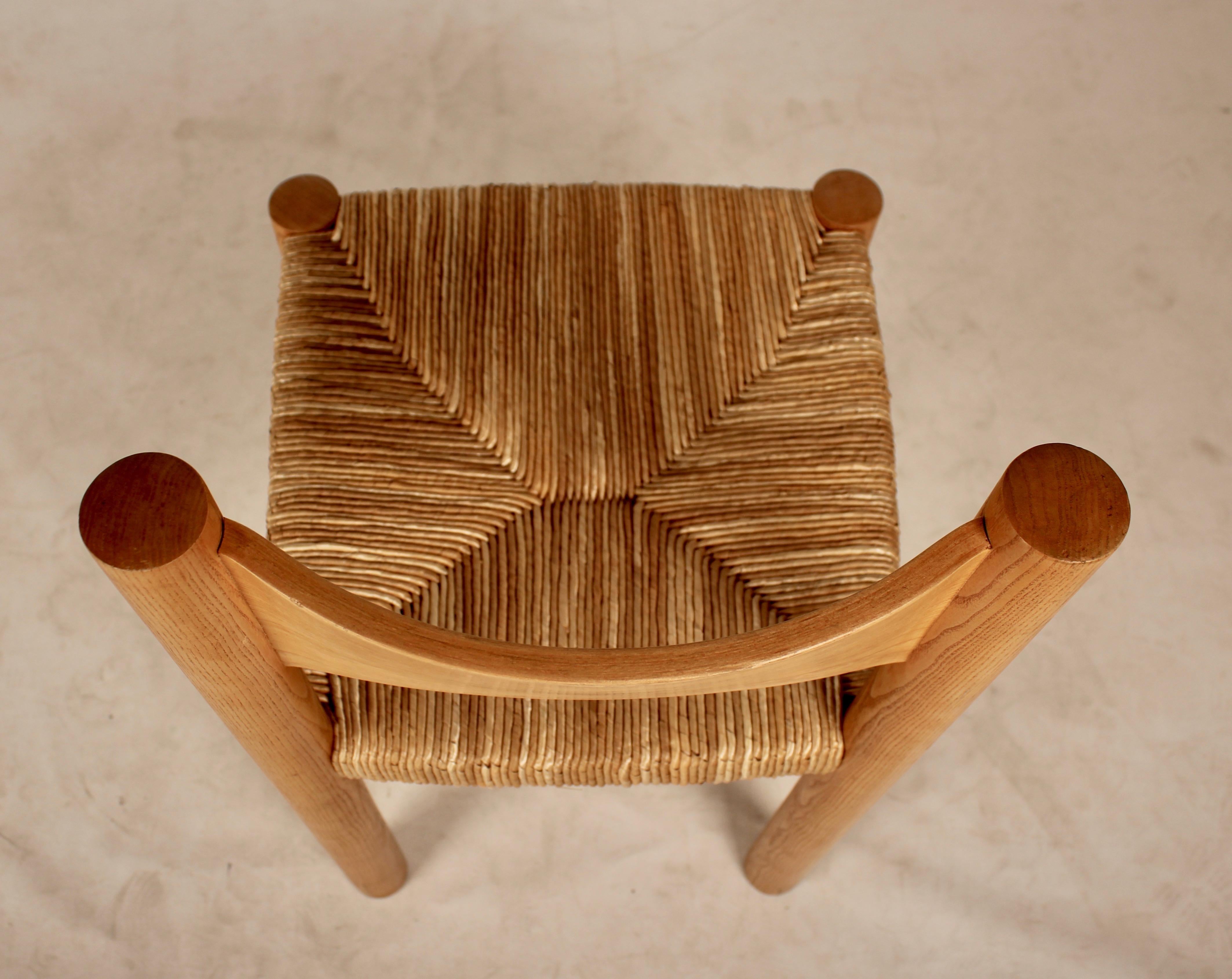 Charlotte Perriand Méribel Stuhl für Steph Simon, 1960 im Angebot 3