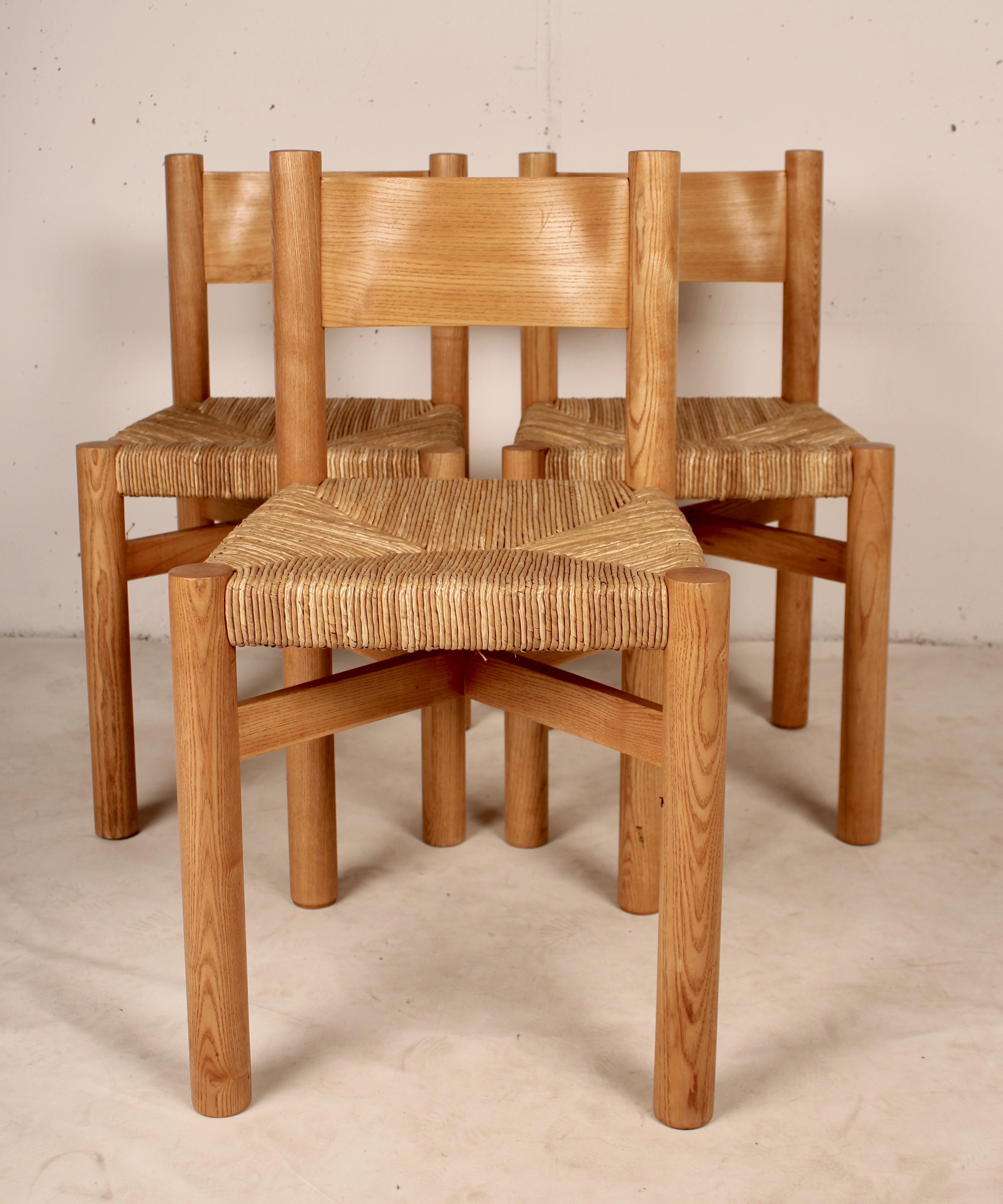 Charlotte Perriand Méribel Stuhl für Steph Simon, 1960 im Angebot 7