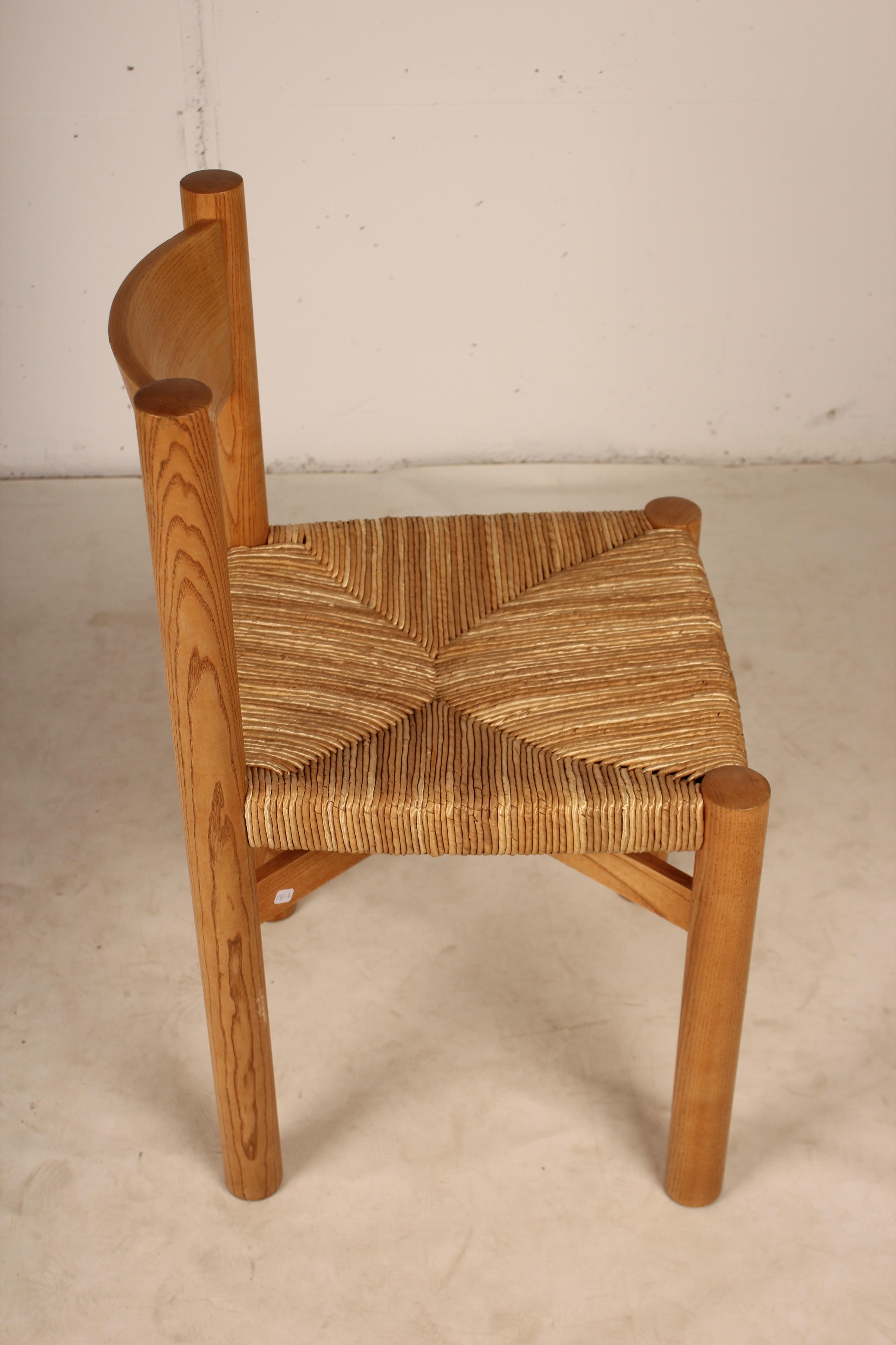 Charlotte Perriand Méribel Stuhl für Steph Simon, 1960 im Angebot 9