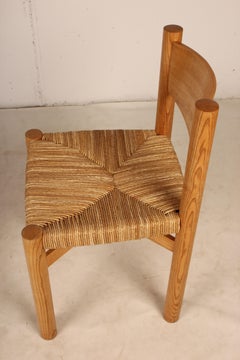 Charlotte Perriand Méribel Chair for Steph Simon, 1960