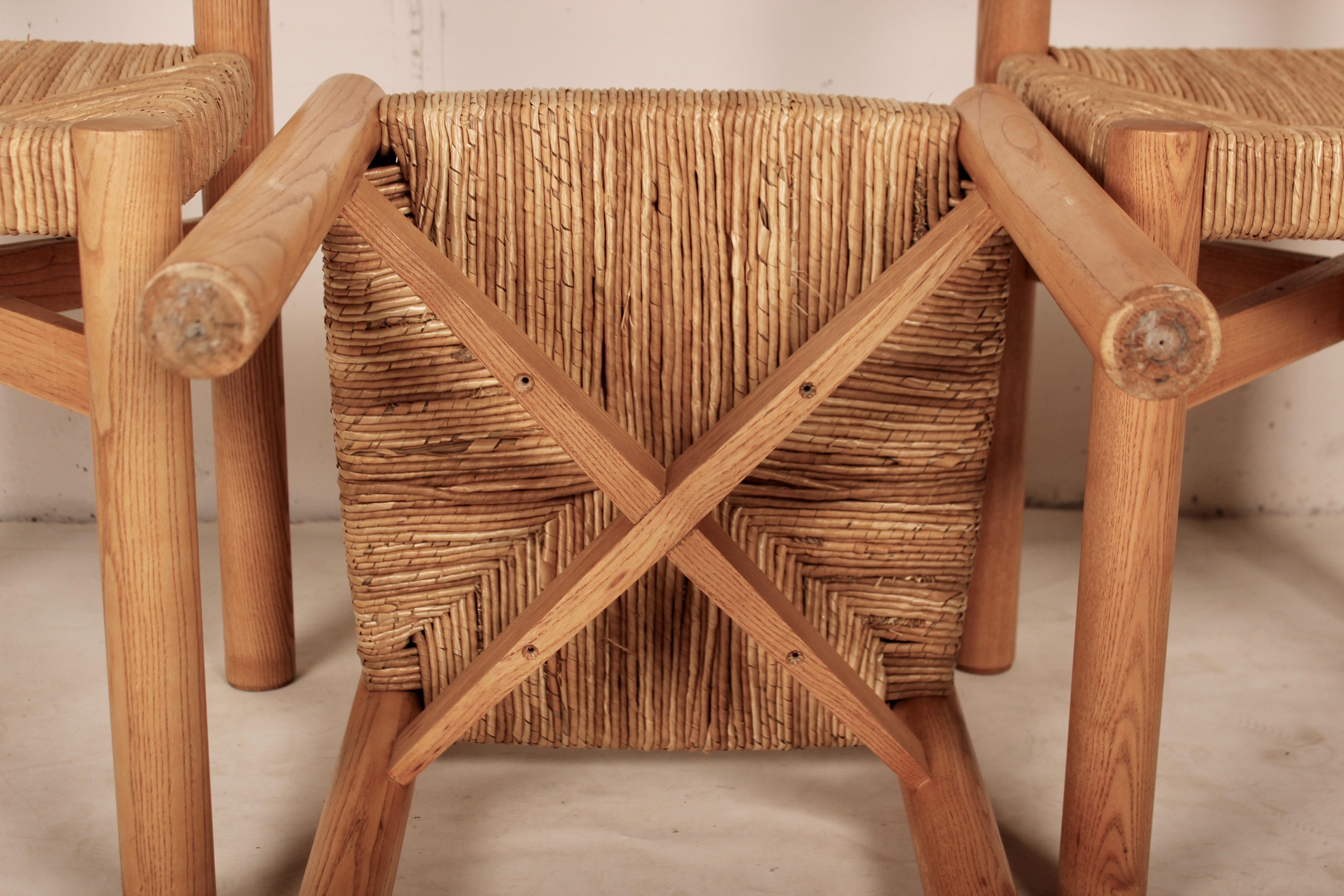 Charlotte Perriand Méribel Stuhl für Steph Simon, 1960 (Französisch) im Angebot