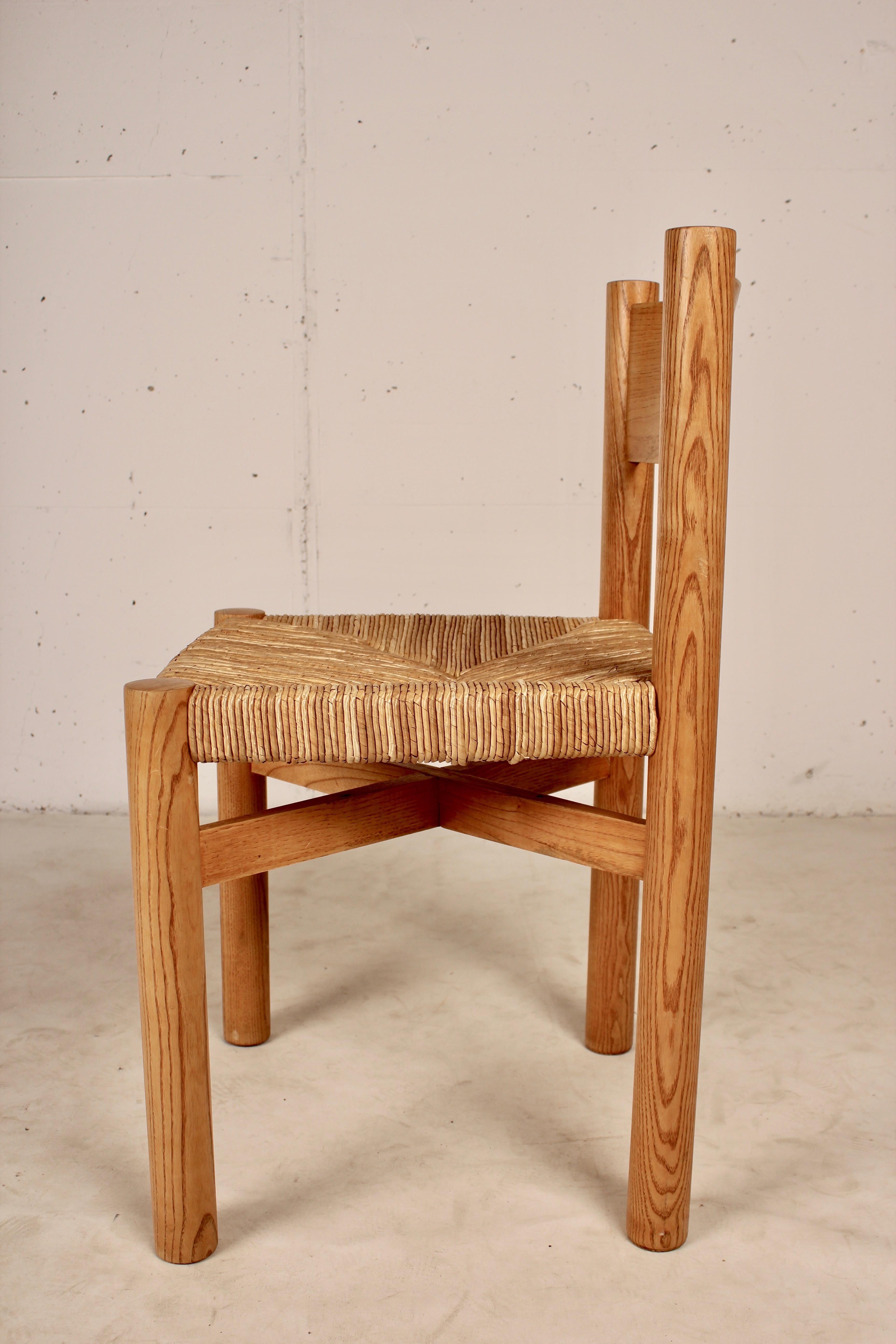 Charlotte Perriand Méribel Stuhl für Steph Simon, 1960 im Zustand „Gut“ im Angebot in Santa Gertrudis, Baleares
