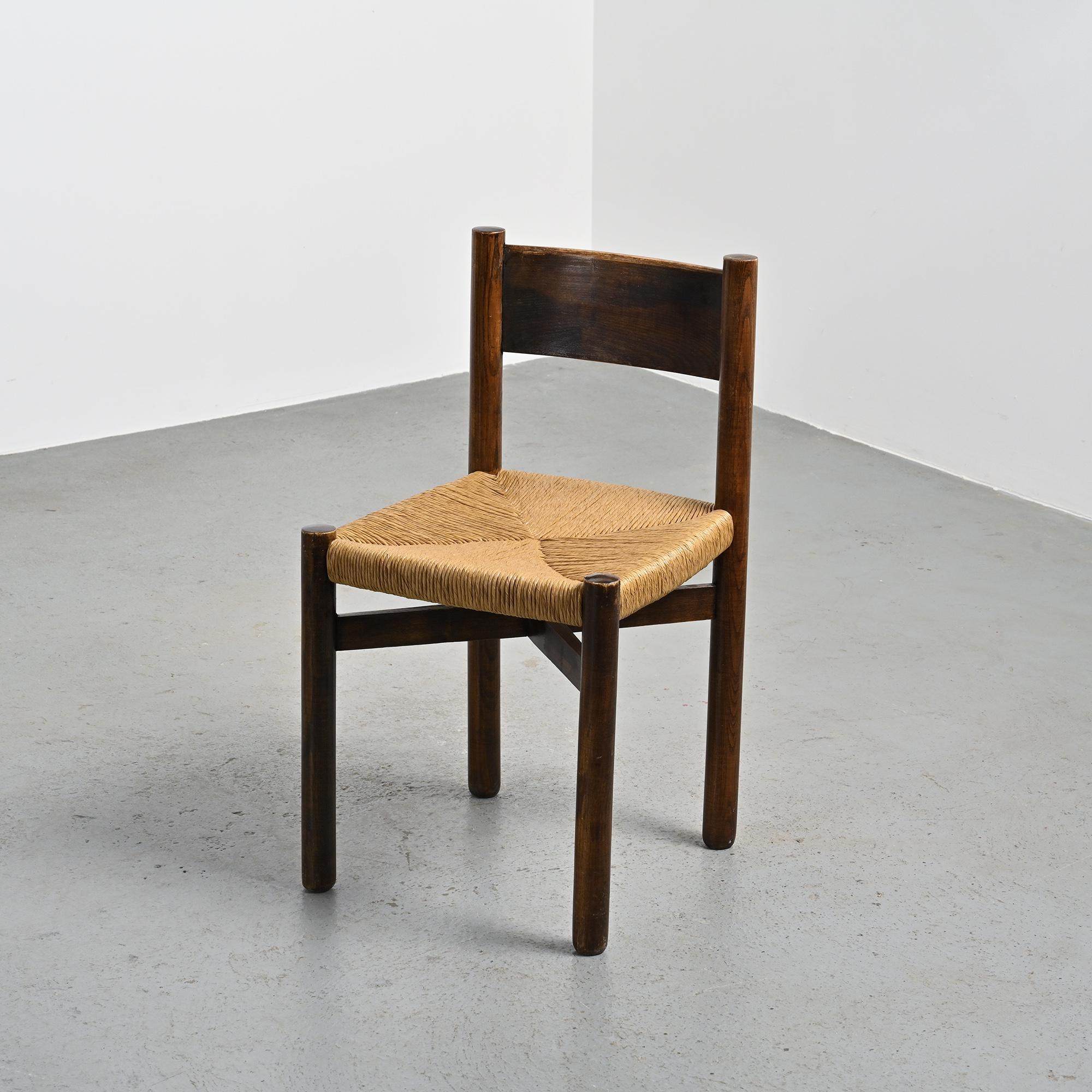 Charlotte Perriand : Meribel Chair, Steph Simon (Moderne der Mitte des Jahrhunderts) im Angebot