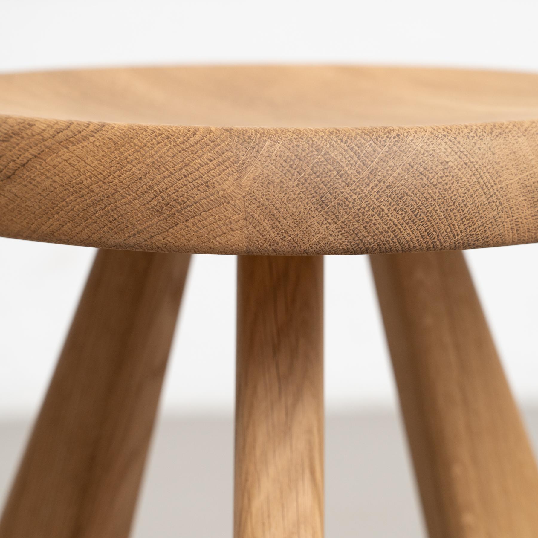 Charlotte Perriand Meribel Holzhocker für Cassina im Angebot 6