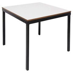 Charlotte Perriand Metal, Wood and Formica Bridge Table for Cansado, circa 1950