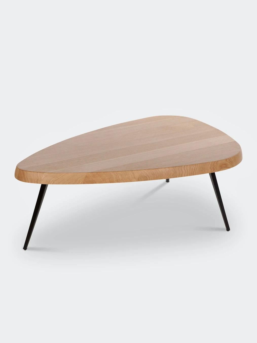 Mid-Century Modern Charlotte Perriand Mexique Oak Low Tables, Cassina Maestri Collection, 2018
