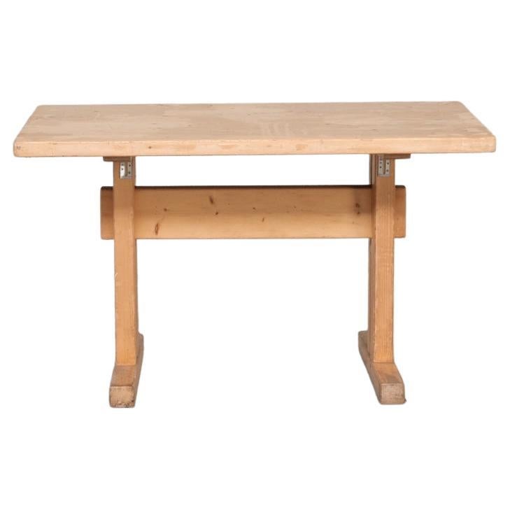 Charlotte Perriand Mid-Century French Les Arcs Dining Table For Sale