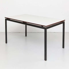Table Cansado noire et grise Charlotte Perriand Modernity, circa 1950