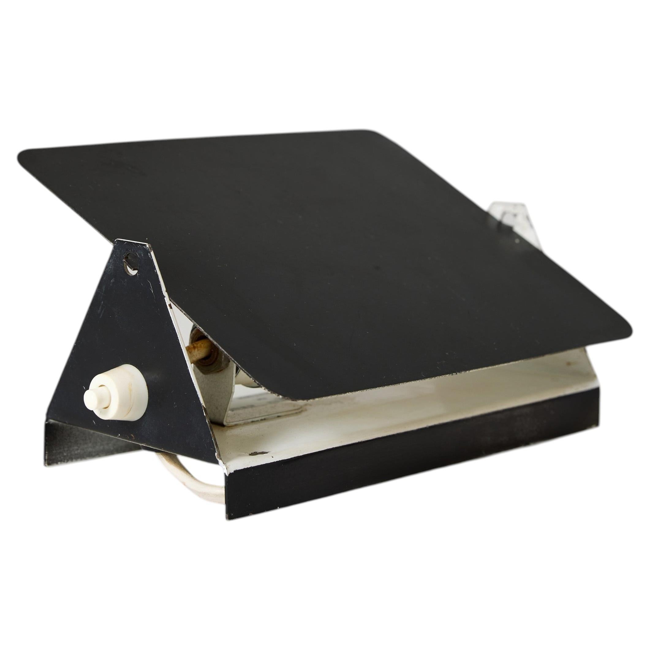 Charlotte Perriand, Mid-Century Modern, Black CP-1 French Wall Light