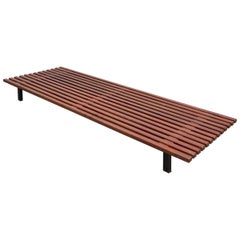 Charlotte Perriand Mid-Century Modern Cansado Bench, circa 1950