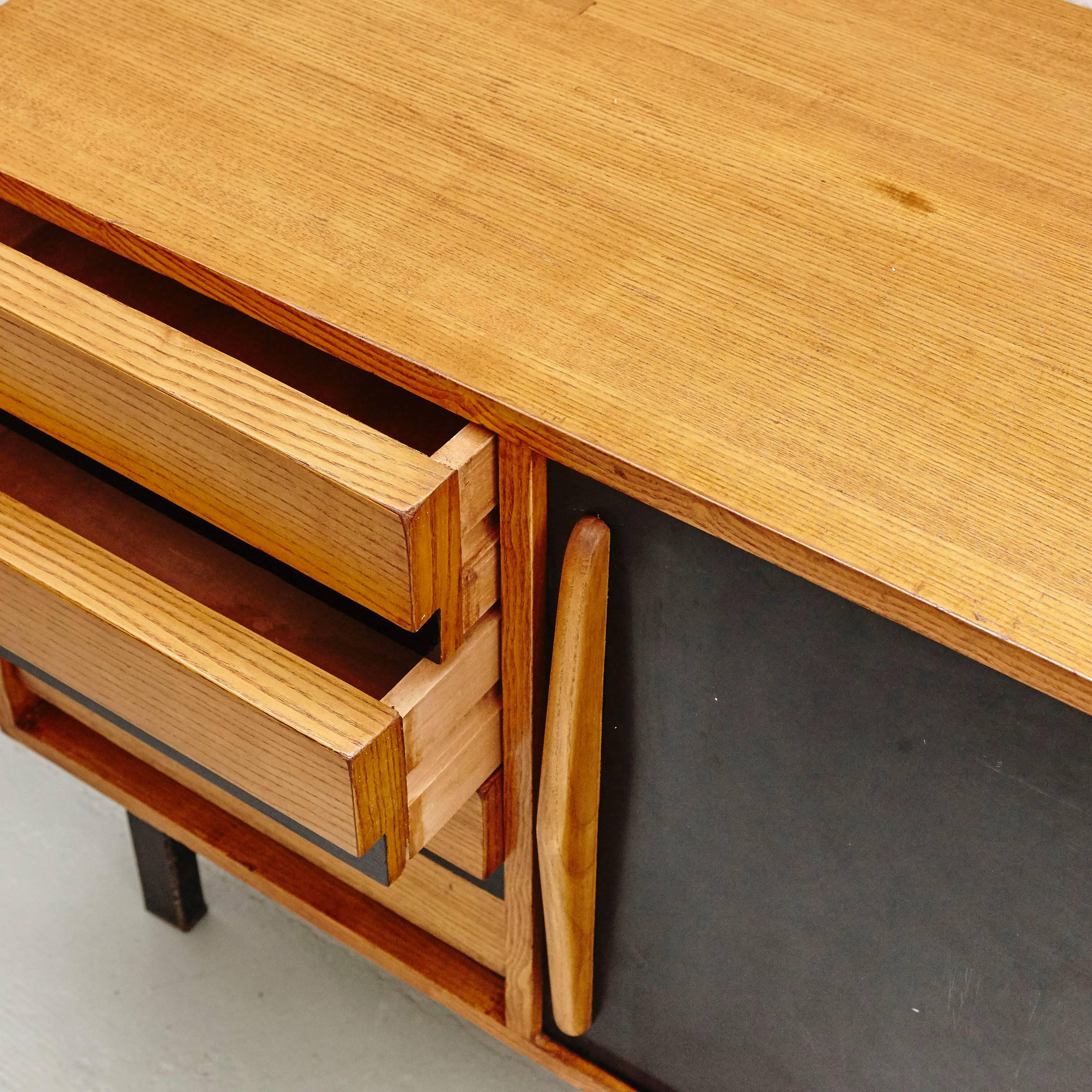 Charlotte Perriand Mid-Century Modern Cansado Sideboard, circa 1950 3