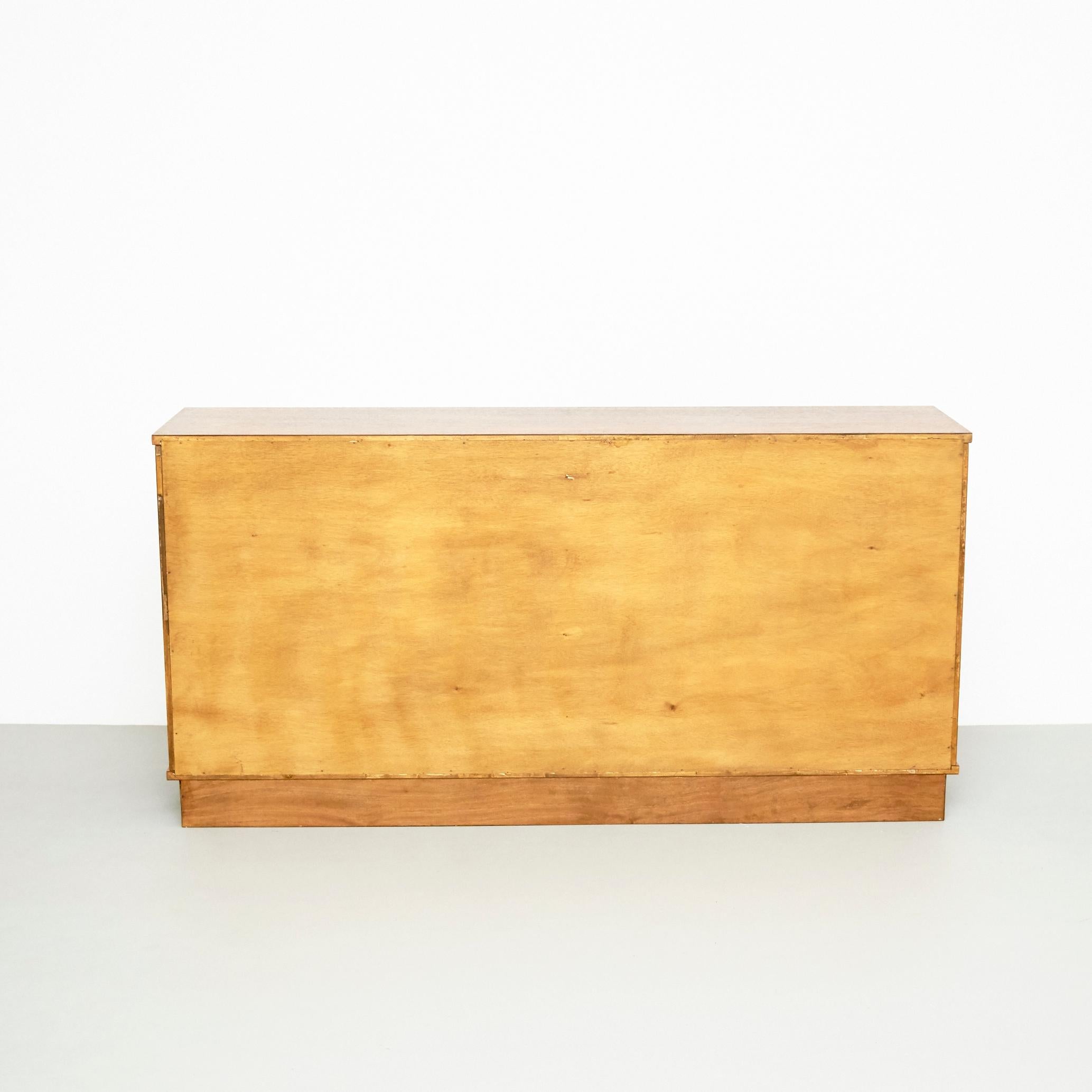 Charlotte Perriand Mid-Century Modern Cansado Wood Sideboard, circa 1950 14