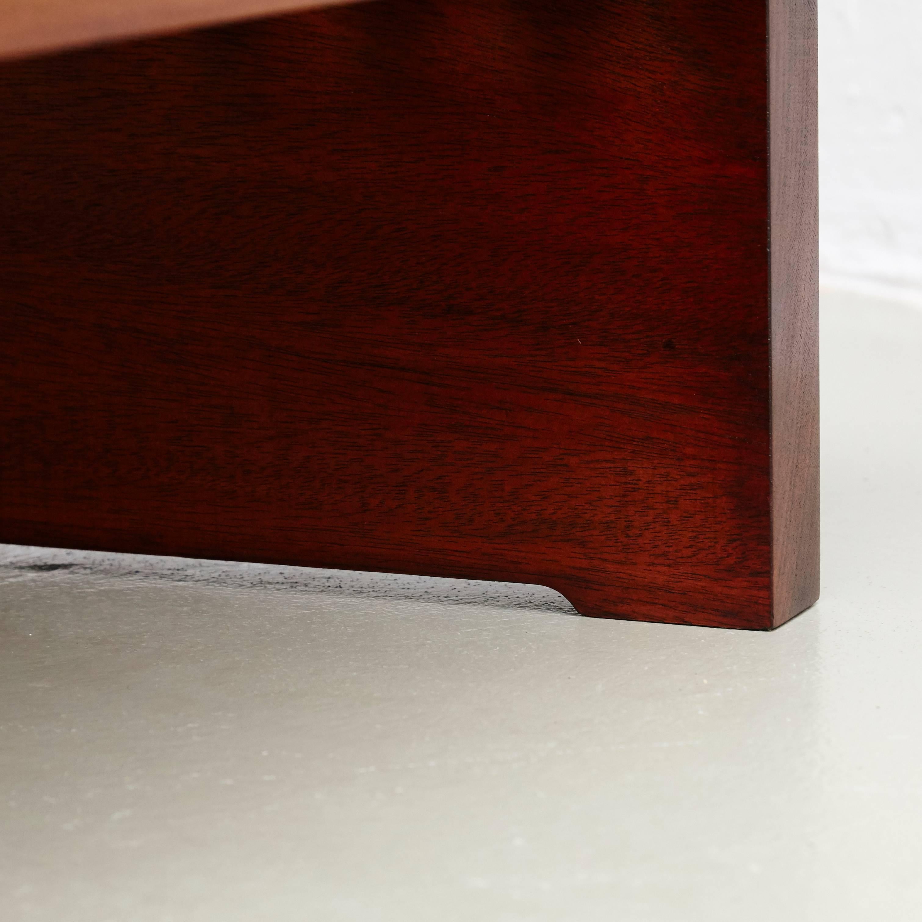 Charlotte Perriand Mid-Century Modern Wood Cansado Bench, circa 1950 1