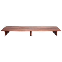 Charlotte Perriand Mid-Century Modern Wood Cansado Bench, circa 1950