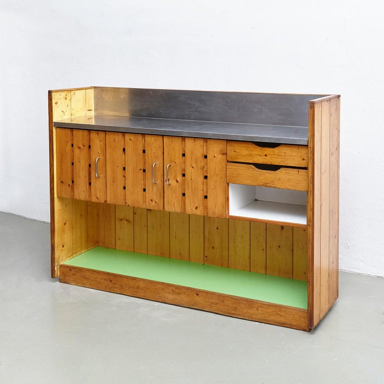 Charlotte Perriand, MidCentury Modern, Pinewood Bar for Les Arcs