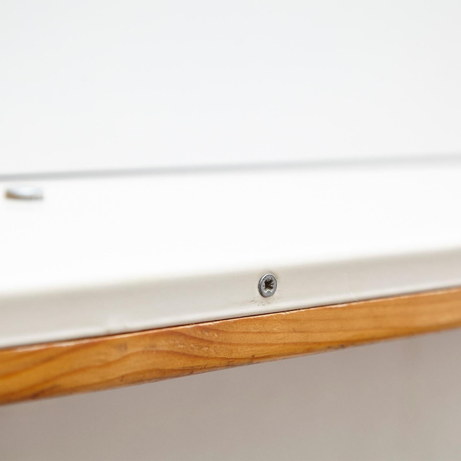 Lacquered Charlotte Perriand, Mid-Century Modern, Shelve for Les Arcs, circa 1960
