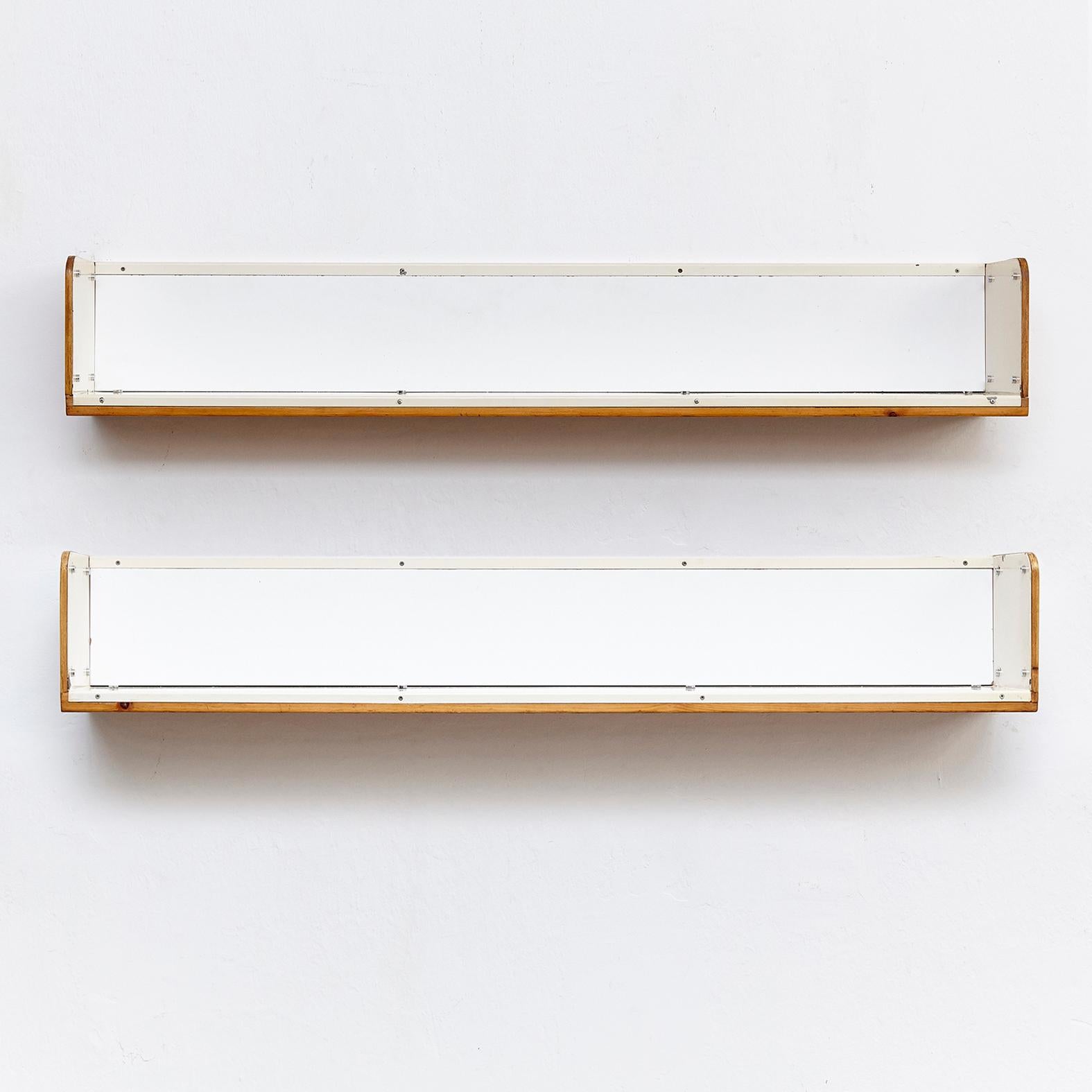 Pine Charlotte Perriand, Mid-Century Modern, Shelve for Les Arcs, circa 1960