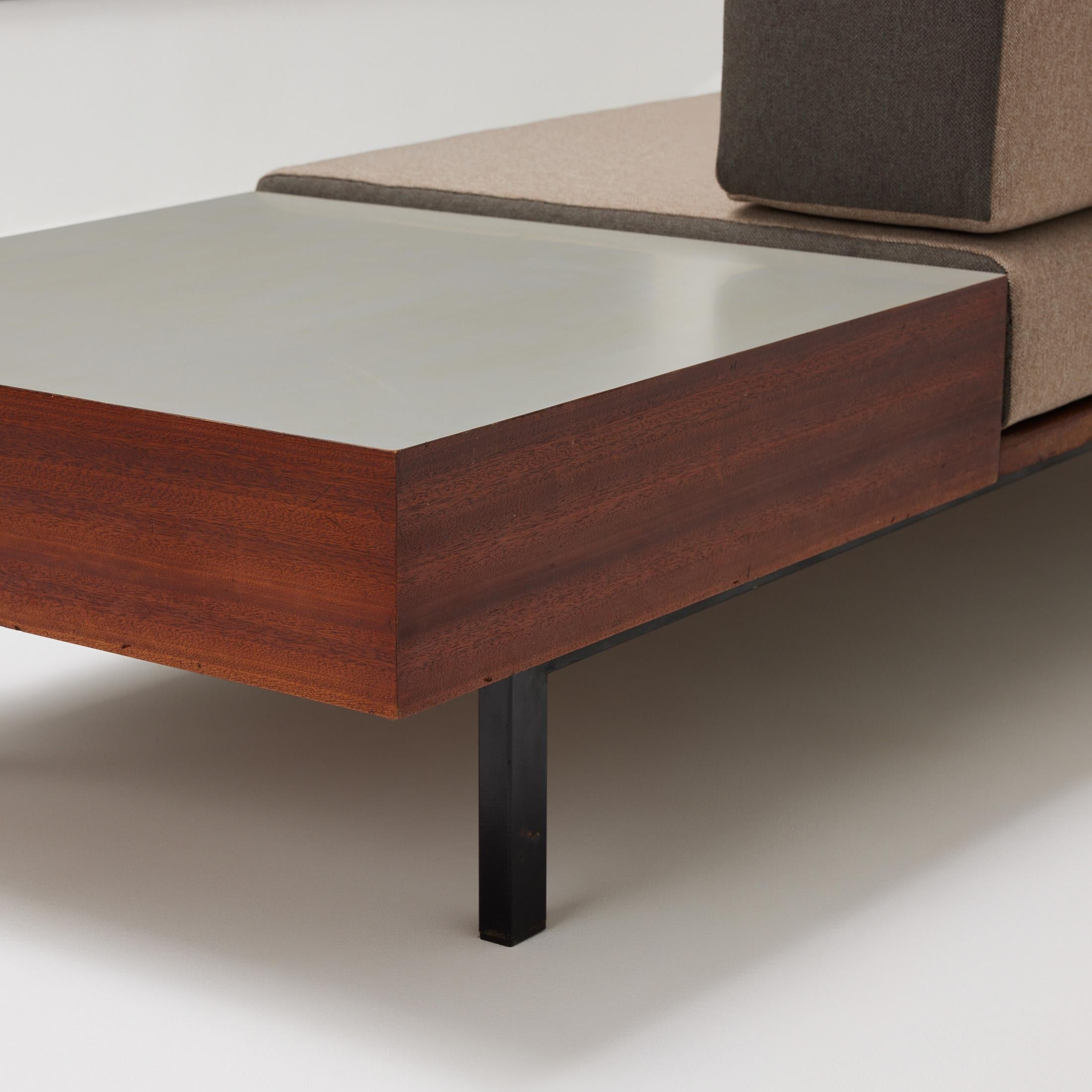 Charlotte Perriand Mid-Century Modern Wood Bench for Cansado circa 1958 For Sale 10
