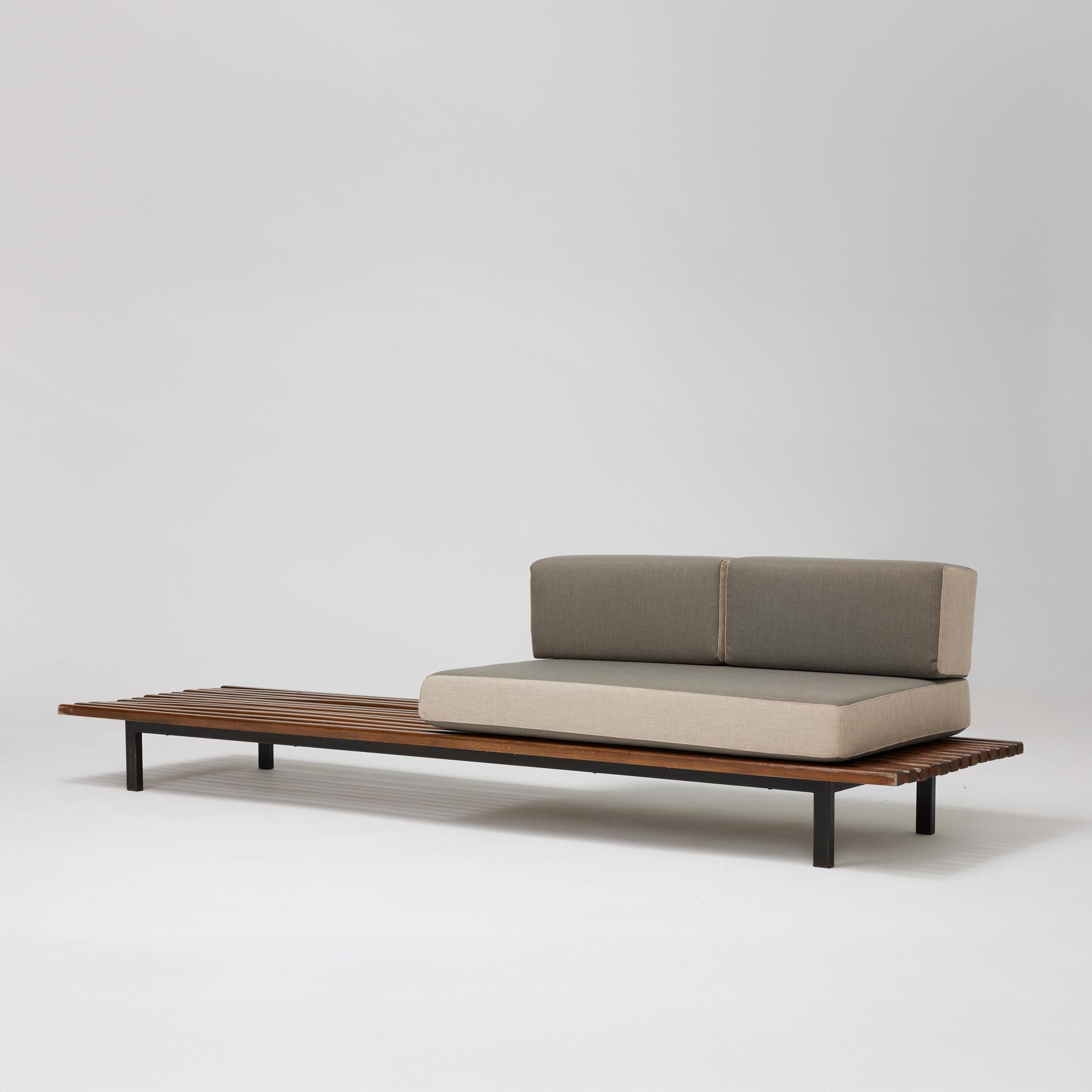 Charlotte Perriand Mid Century Modern Wood Cansado Bench, circa 1950 5
