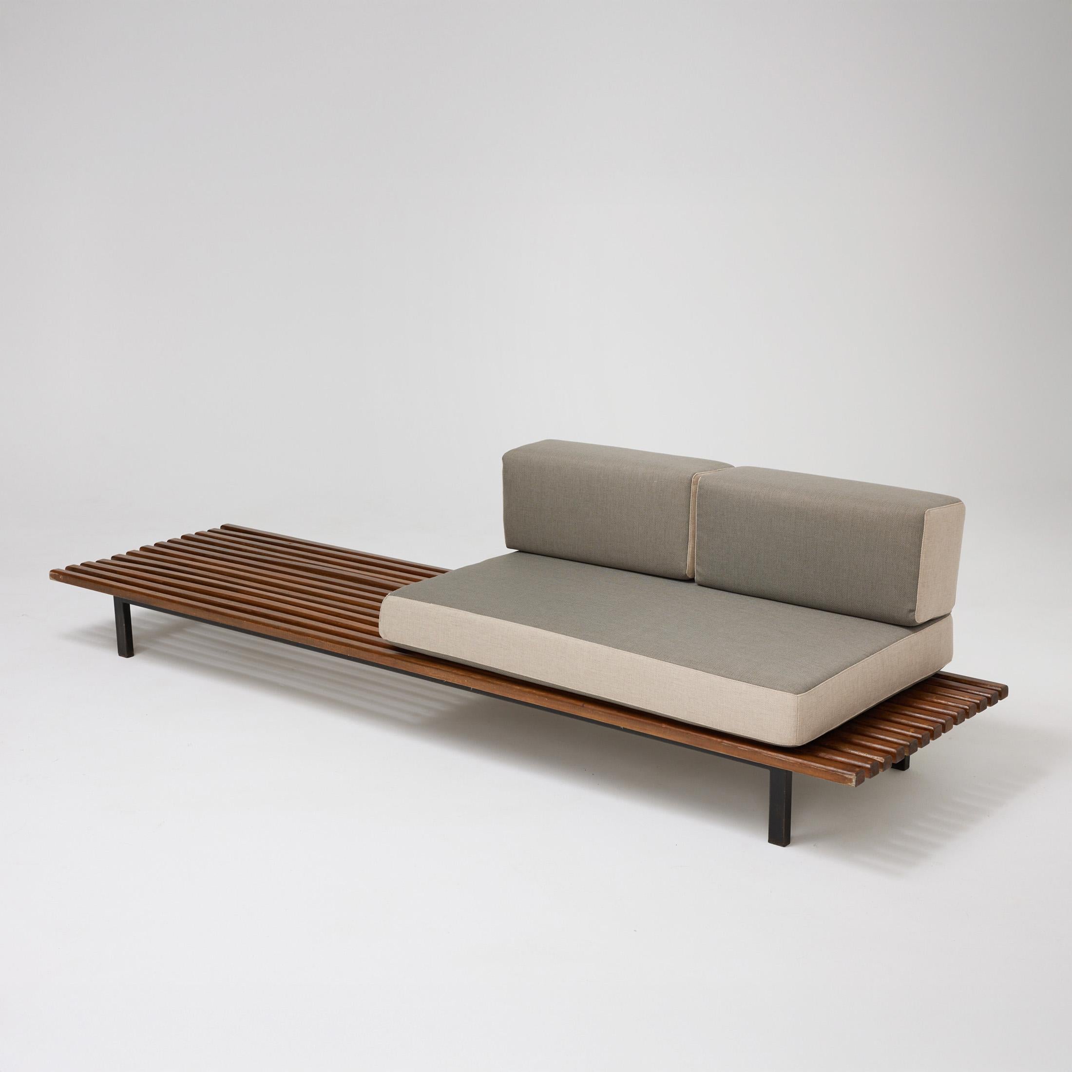 Charlotte Perriand Mid Century Modern Wood Cansado Bench, circa 1950 6