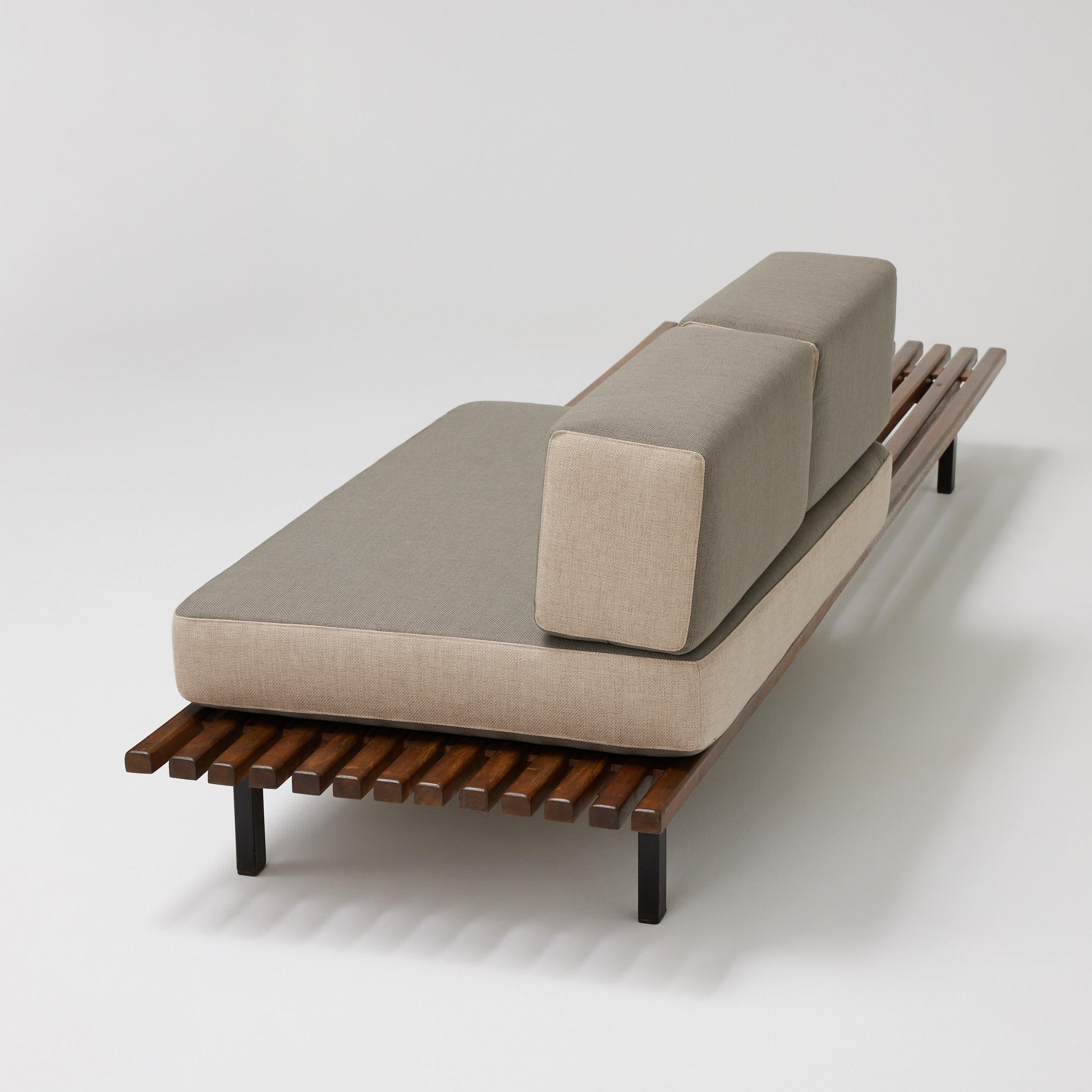 Charlotte Perriand Mid Century Modern Wood Cansado Bench, circa 1950 11