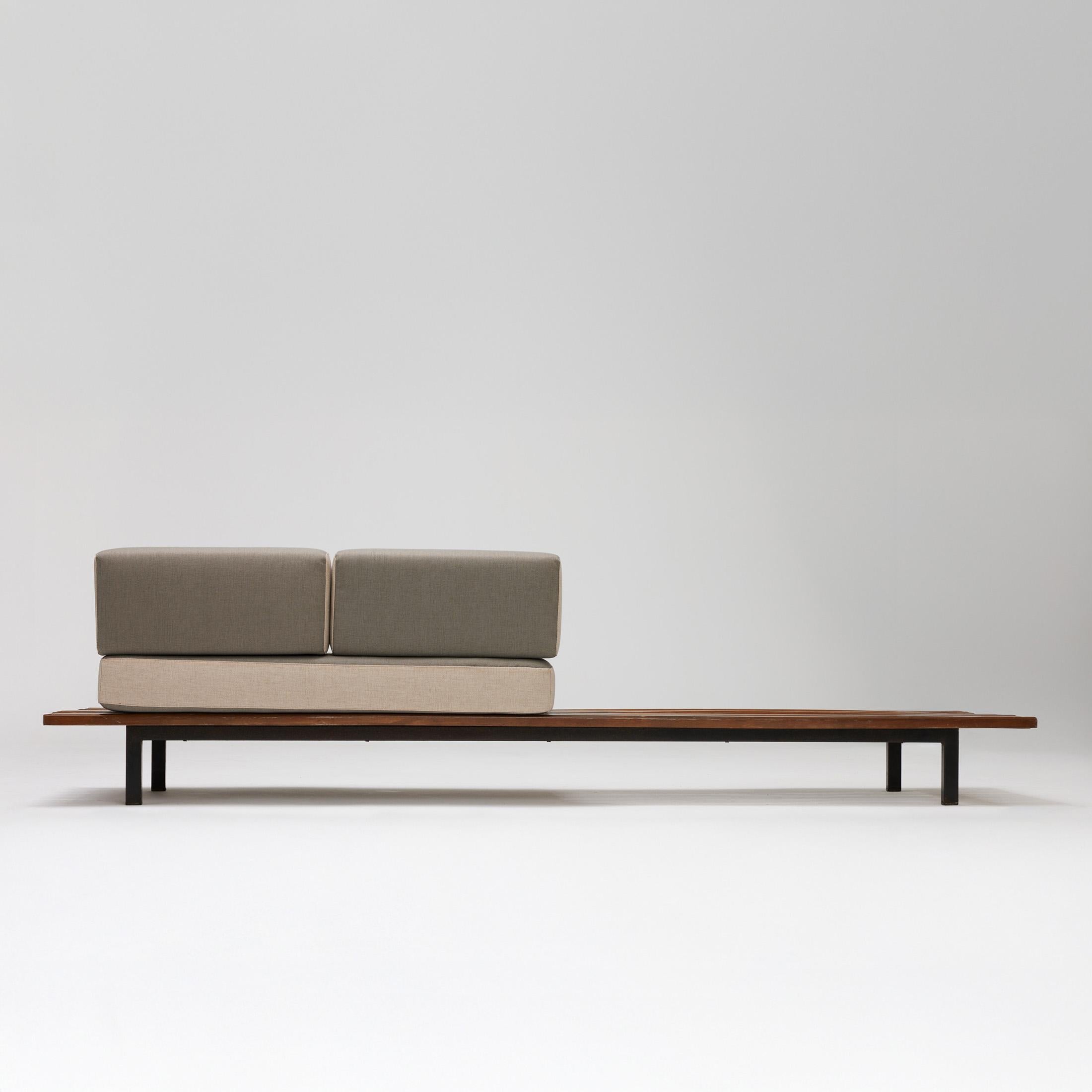 Charlotte Perriand Mid Century Modern Wood Cansado Bench, circa 1950 12