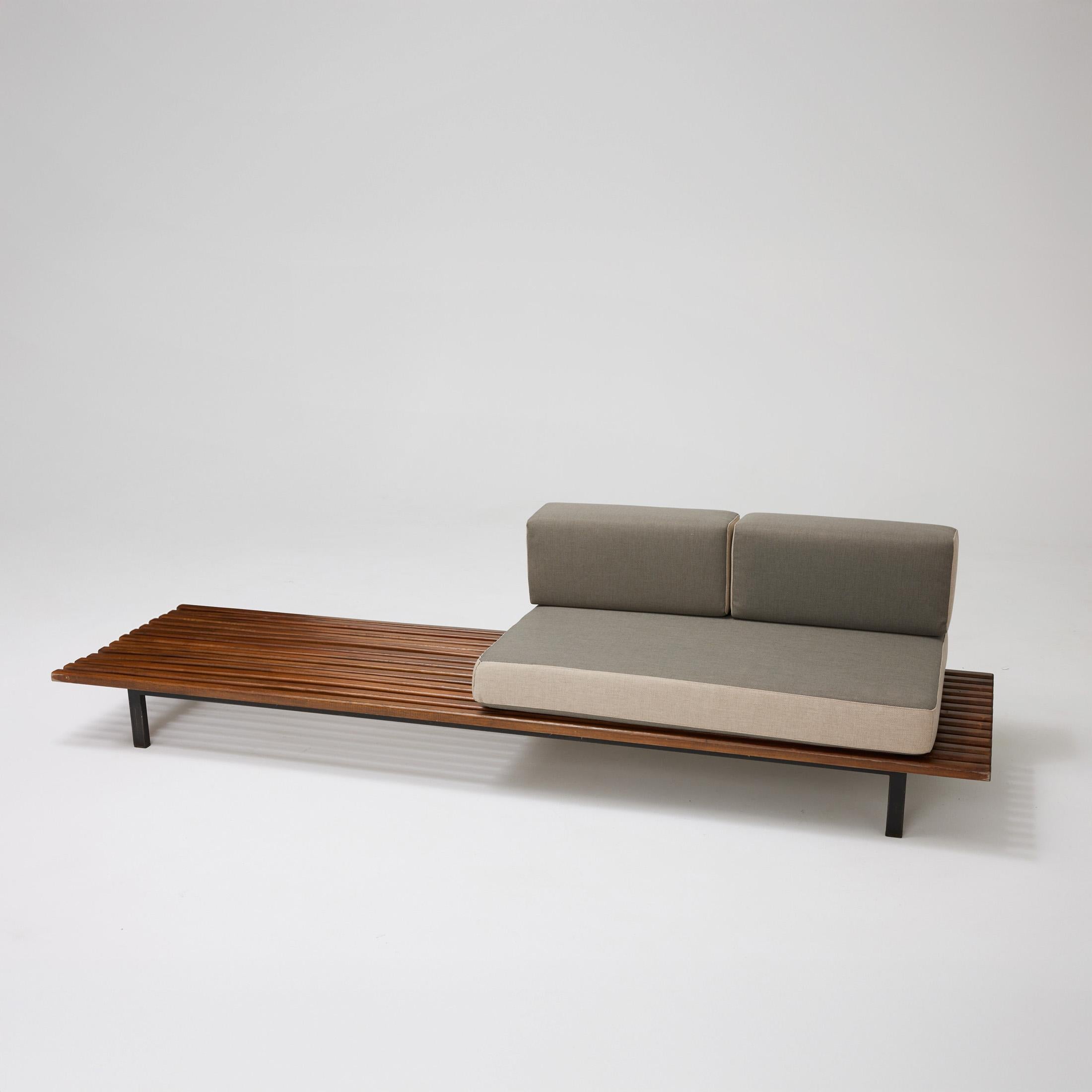 Mid-Century Modern Charlotte Perriand Mid Century Modern Wood Cansado Bench, circa 1950