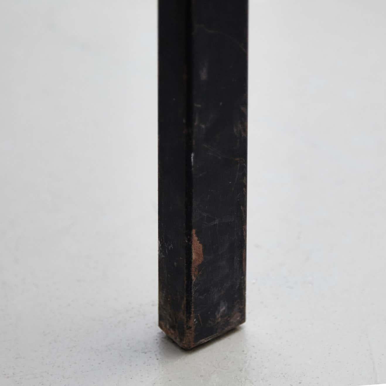 Charlotte Perriand, Mid-Century Modern-Tisch aus Holz, Formica und Metall, um 1950 im Angebot 9