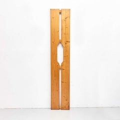 Charlotte Perriand Mid-Century Modern Wood Sculpture, 1960