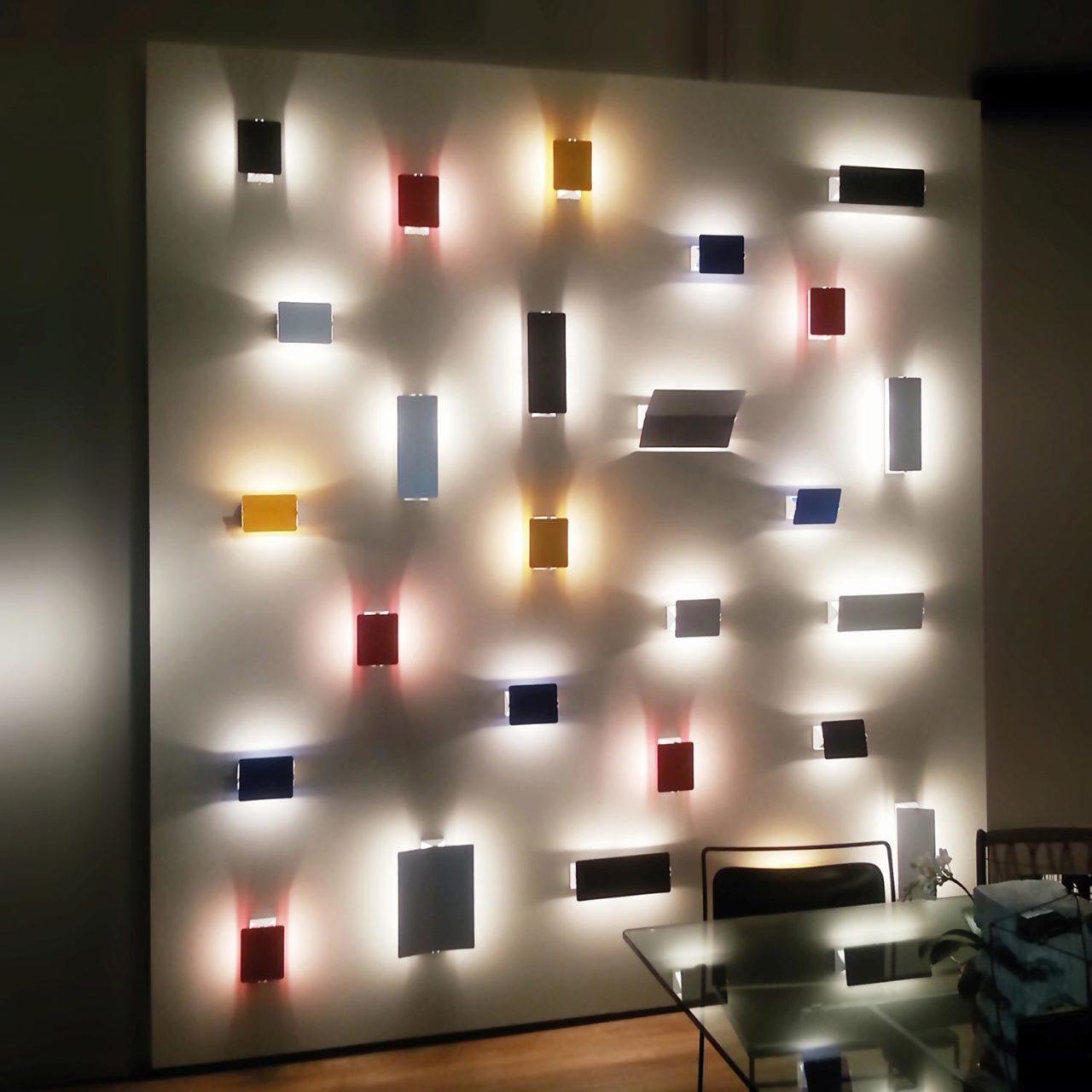 Aluminum Charlotte Perriand Mirrored 'Applique à Volet Pivotant' Wall Light For Sale